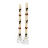 Best MacKenzie-Childs Alley Cat Dinner Candles - Set Of 2