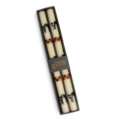 Best MacKenzie-Childs Alley Cat Dinner Candles - Set Of 2