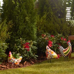 Online MacKenzie-Childs Avant Garden Chicken Planter - Floral