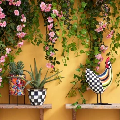 Online MacKenzie-Childs Avant Garden Chicken - Stripe