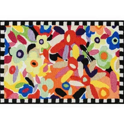 Sale MacKenzie-Childs Avant Garden Indoor/Outdoor Rug - 2'3" X 3'9"