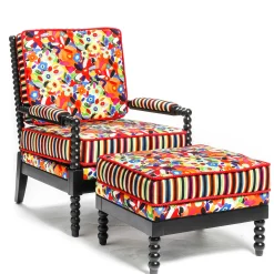 Clearance MacKenzie-Childs Avant Garden Outdoor Chair