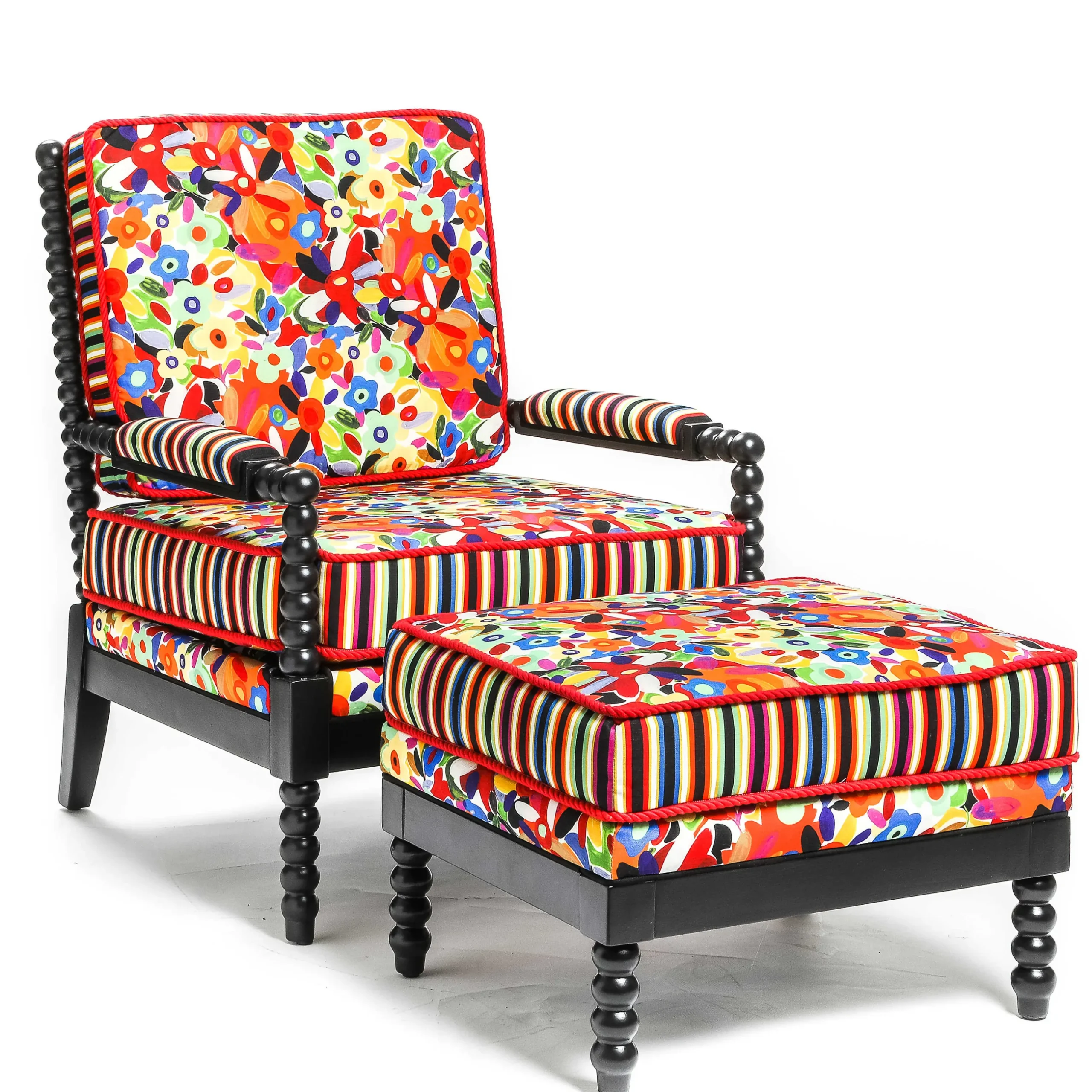 Clearance MacKenzie-Childs Avant Garden Outdoor Chair