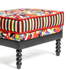 Online MacKenzie-Childs Avant Garden Outdoor Ottoman