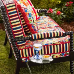 New MacKenzie-Childs Avant Garden Outdoor Pillow