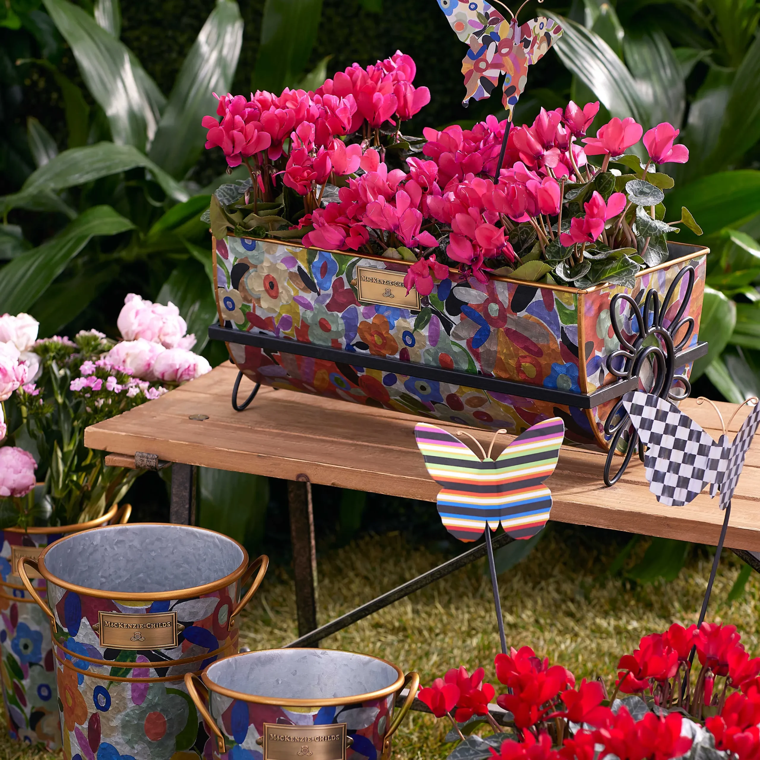 Discount MacKenzie-Childs Avant Garden Planter - Small