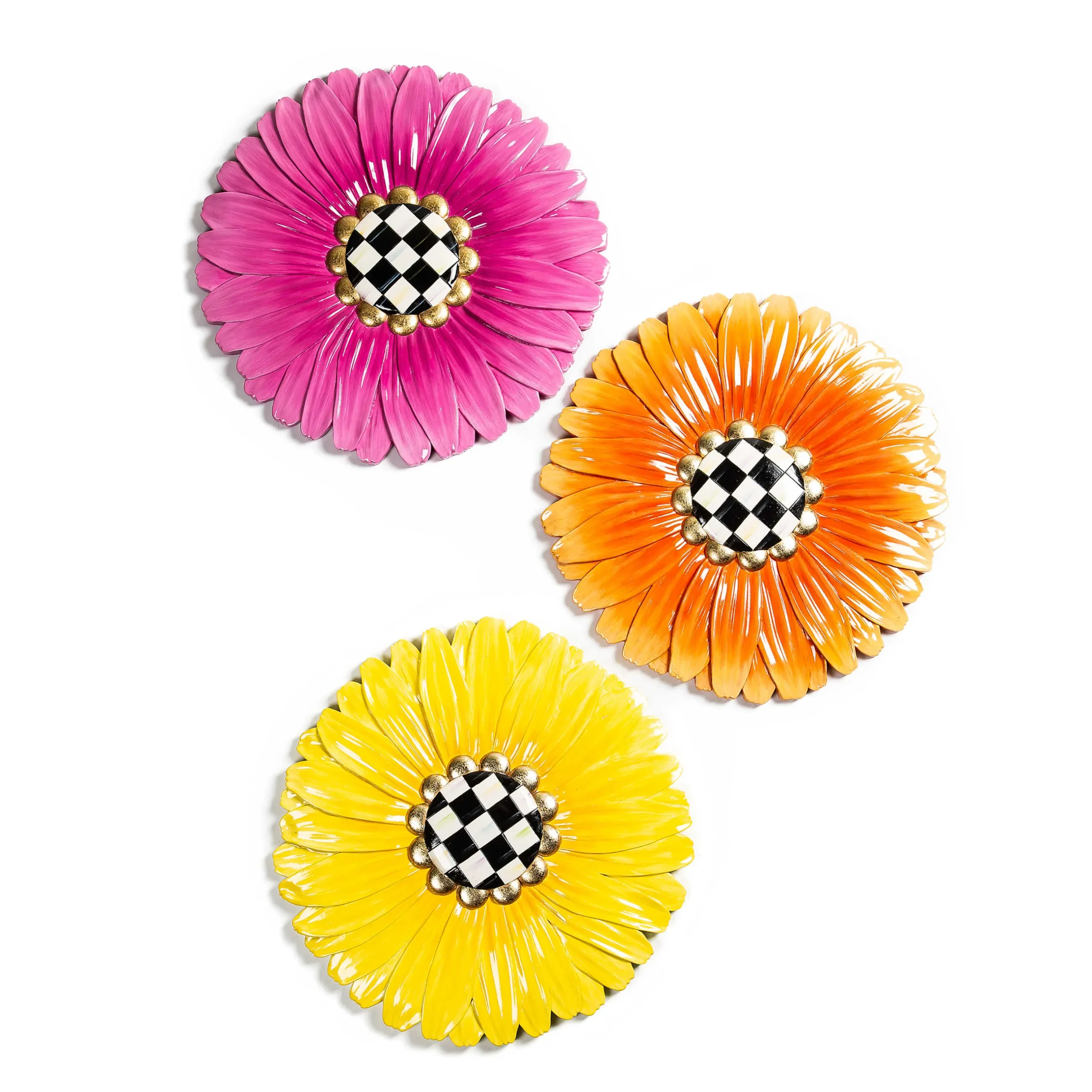 MacKenzie-Childs Avant Garden Stepping Stone - Pink