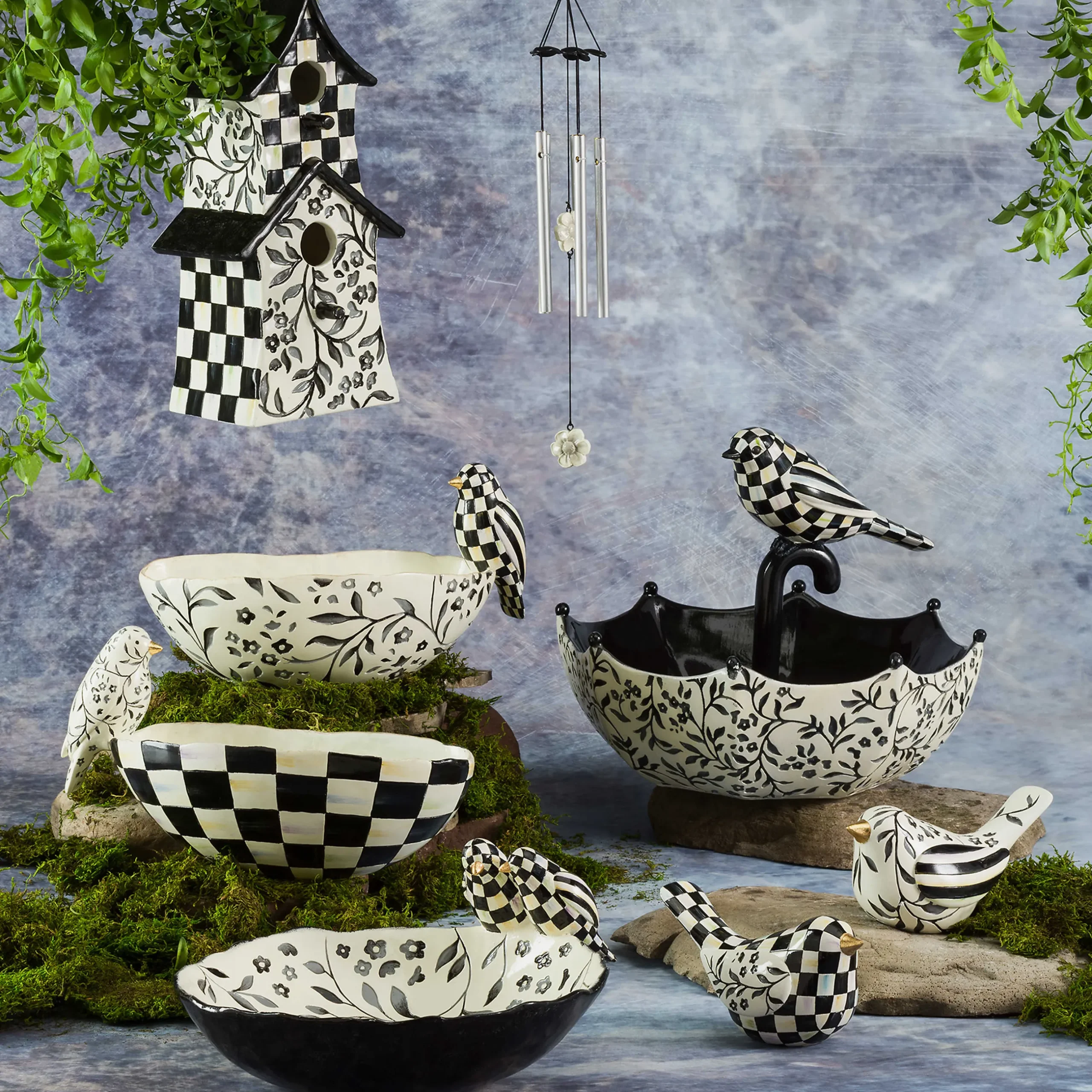 Hot MacKenzie-Childs Aviary Birds - Set Of 2