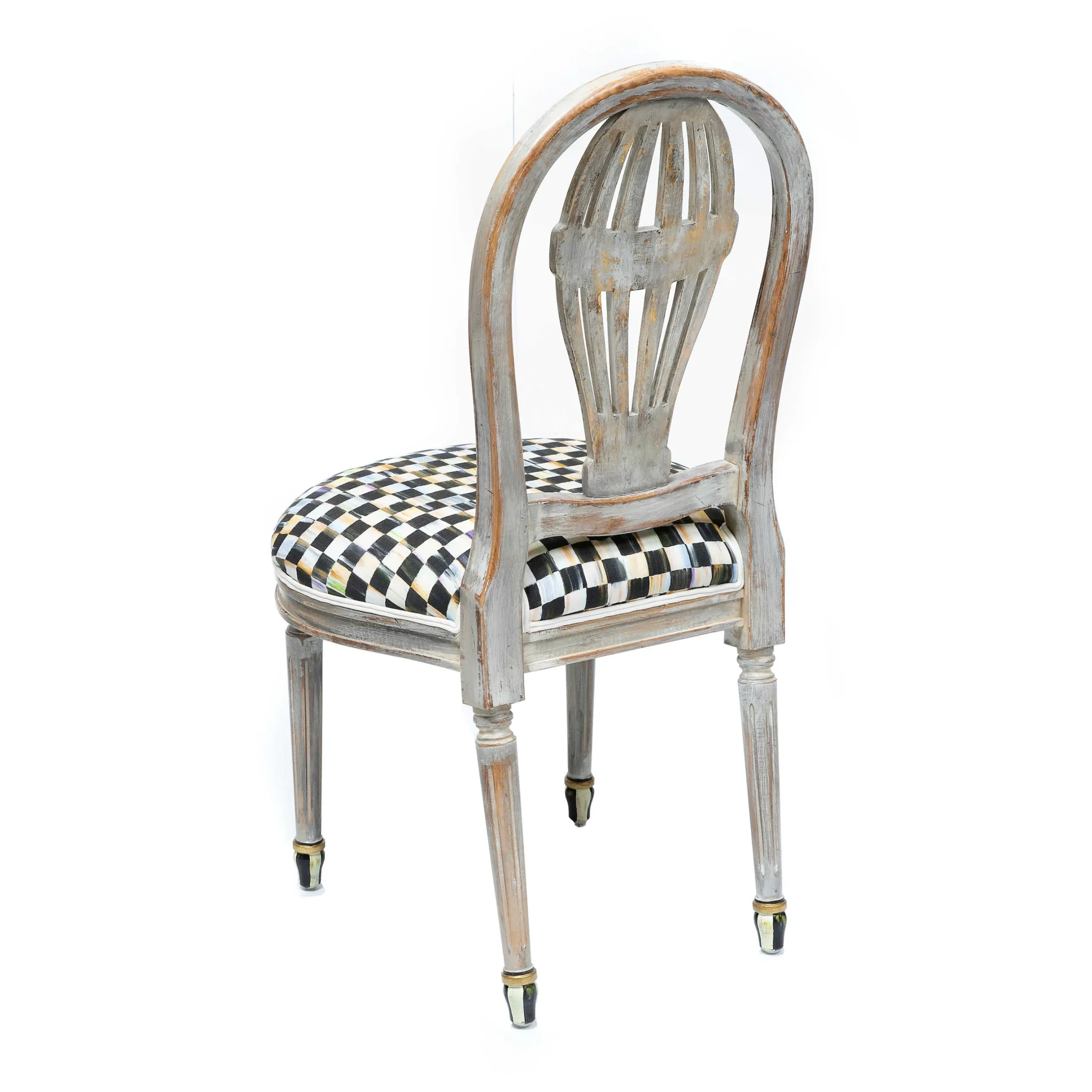 Clearance MacKenzie-Childs Balloon Dining Chair