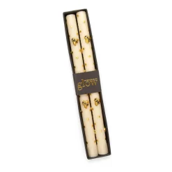 Discount MacKenzie-Childs Bee Dinner Candles - Gold - Set Of 2