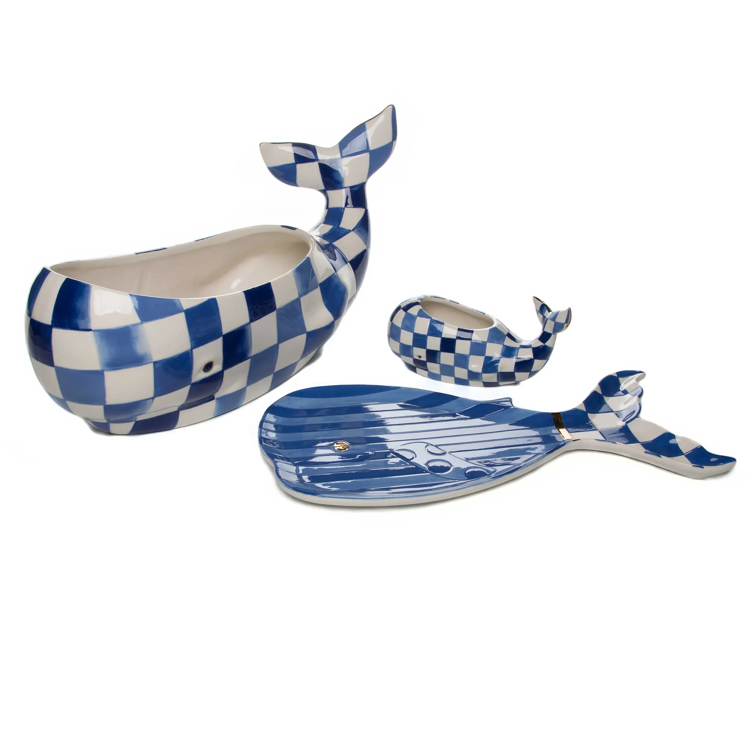 Hot MacKenzie-Childs Big Blue Planter - Large