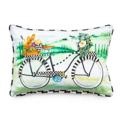 Online MacKenzie-Childs Bike Ride Lumbar Pillow