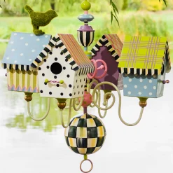 New MacKenzie-Childs Birdhouse Chandelier