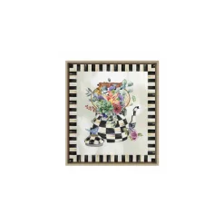 Hot MacKenzie-Childs Blooming Kettle Wall Art