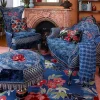 Online MacKenzie-Childs Bluetopia Loveseat