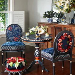 Discount MacKenzie-Childs Bluetopia Side Chair