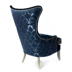 Clearance MacKenzie-Childs Bluetopia Wing Chair