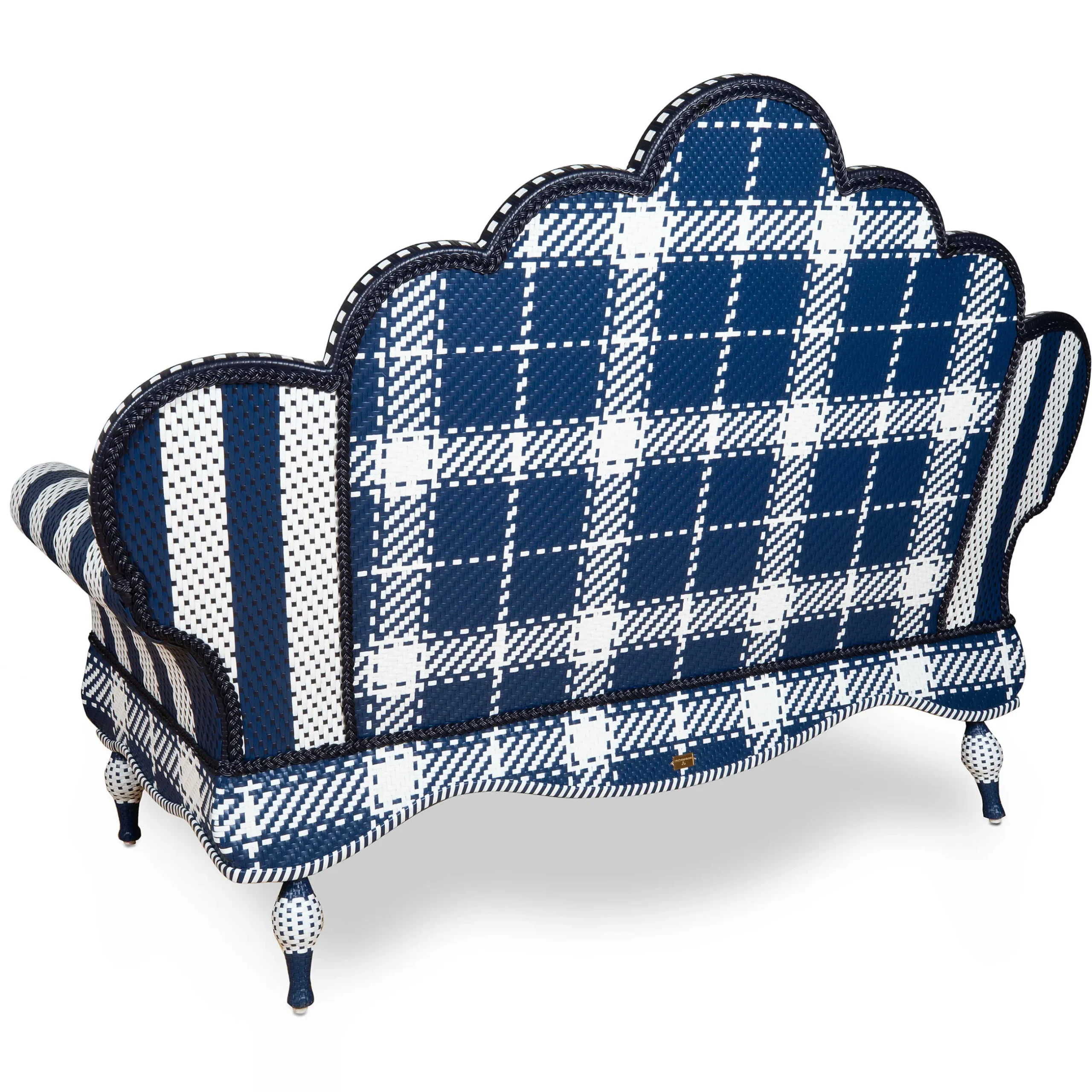 Discount MacKenzie-Childs Boathouse Outdoor Loveseat