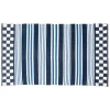 Best MacKenzie-Childs Boathouse Outdoor Striped Rug - 3' X 5'