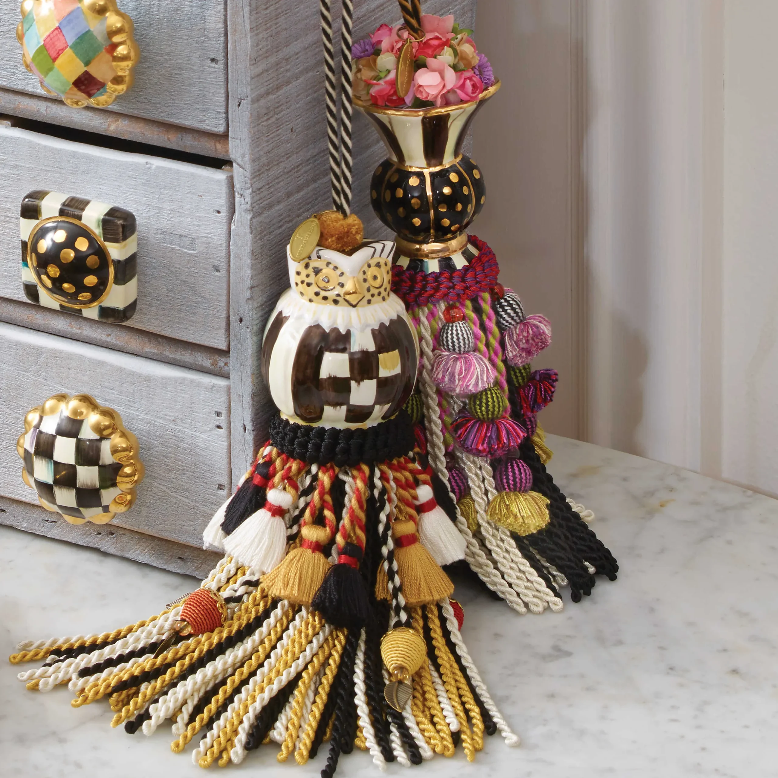 Discount MacKenzie-Childs Botanica Tassel
