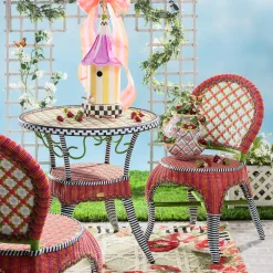 Online MacKenzie-Childs Breezy Poppy Outdoor Cafe Chair