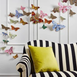 Clearance MacKenzie-Childs Butterfly Trio Wall Decor - Field