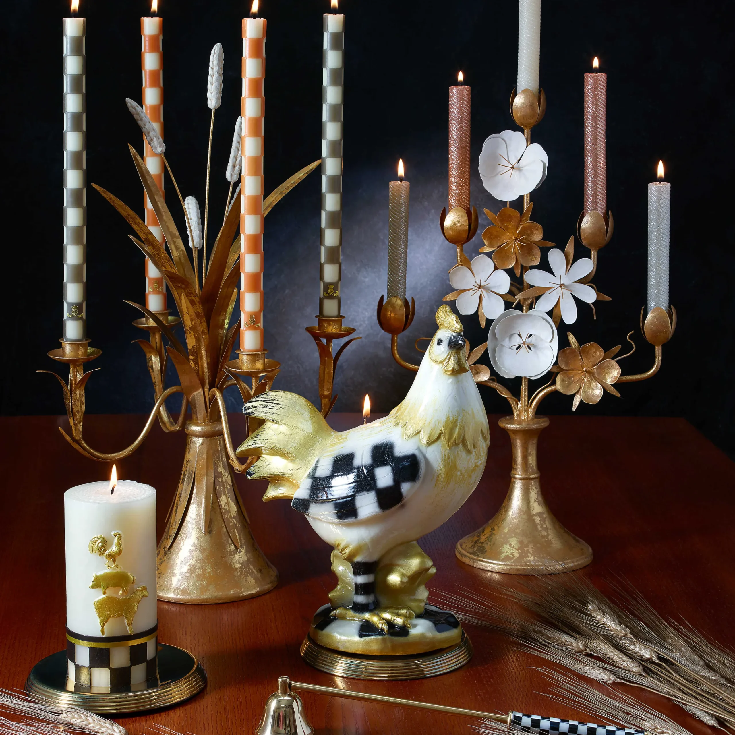 New MacKenzie-Childs Check Candle Snuffer
