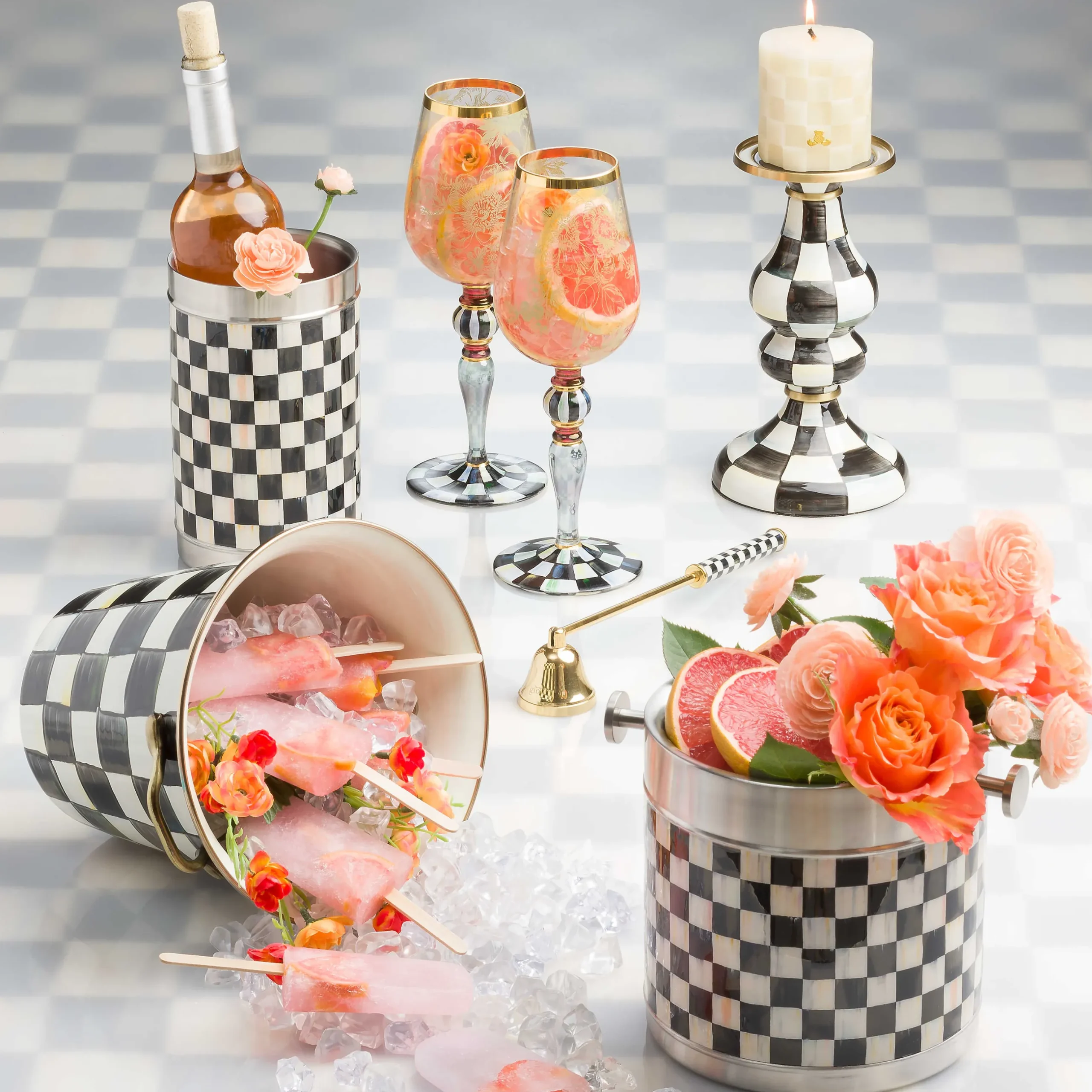 New MacKenzie-Childs Check Candle Snuffer