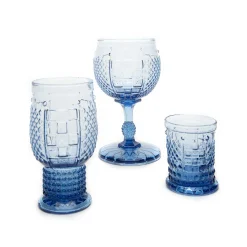 Discount MacKenzie-Childs Coquette Goblet - Blue