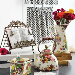 Discount MacKenzie-Childs Courtly Check Cafe Curtains - Set Of 2