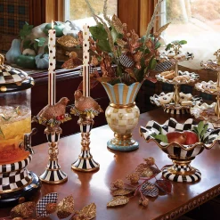 MacKenzie-Childs Courtly Check Compote