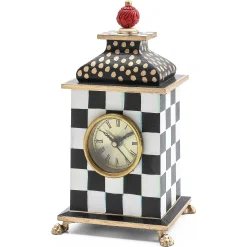 Outlet MacKenzie-Childs Courtly Check Desk Clock