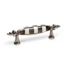 Discount MacKenzie-Childs Courtly Check Drawer Pull - Nickel