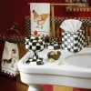 Sale MacKenzie-Childs Courtly Check Enamel Boutique Tissue Box Cover