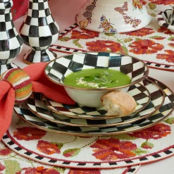Sale MacKenzie-Childs Courtly Check Enamel Breakfast Bowl