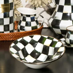 Sale MacKenzie-Childs Courtly Check Enamel Breakfast Bowl