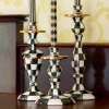 Hot MacKenzie-Childs Courtly Check Enamel Candlestick - Small