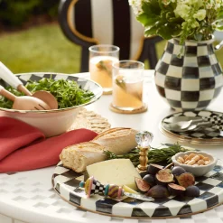 Discount MacKenzie-Childs Courtly Check Enamel Cheese Course