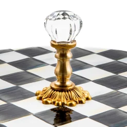 Discount MacKenzie-Childs Courtly Check Enamel Cheese Course