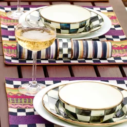 Sale MacKenzie-Childs Courtly Check Enamel Everyday Bowl