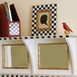 MacKenzie-Childs Courtly Check Enamel Frame - 4" X 6"