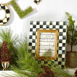 MacKenzie-Childs Courtly Check Enamel Frame - 4