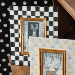 Discount MacKenzie-Childs Courtly Check Enamel Frame - 5