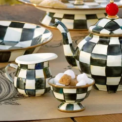 Best MacKenzie-Childs Courtly Check Enamel Little Creamer