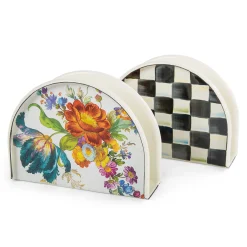 Discount MacKenzie-Childs Courtly Check Enamel Napkin Holder