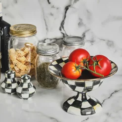 Outlet MacKenzie-Childs Courtly Check Enamel Salt & Pepper Shakers