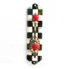 Discount MacKenzie-Childs Courtly Check Enamel Single Wall Hook