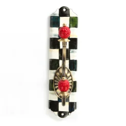Discount MacKenzie-Childs Courtly Check Enamel Single Wall Hook