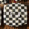 Best MacKenzie-Childs Courtly Check Enamel Switch Plate - Double Toggle