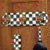 Best MacKenzie-Childs Courtly Check Enamel Triple Wall Hook